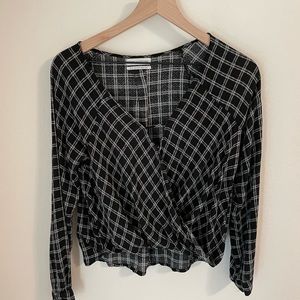 Urban Outfitters wrap front top